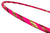 SpinMajik Beginner Exercise Hula Hoop for Fitness and Fun Made for Adults Weighted at 1 Pound (Choose Your Size and Tape Job) (Coral Prismatic, 38)