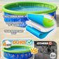 Olutula 2026 Updated Foldable Kiddie Pool with Canopy and 20 Ocean Balls: 47in for Baby Toddler Kids- Summer Water Play Pool with Sprinkler and Shade