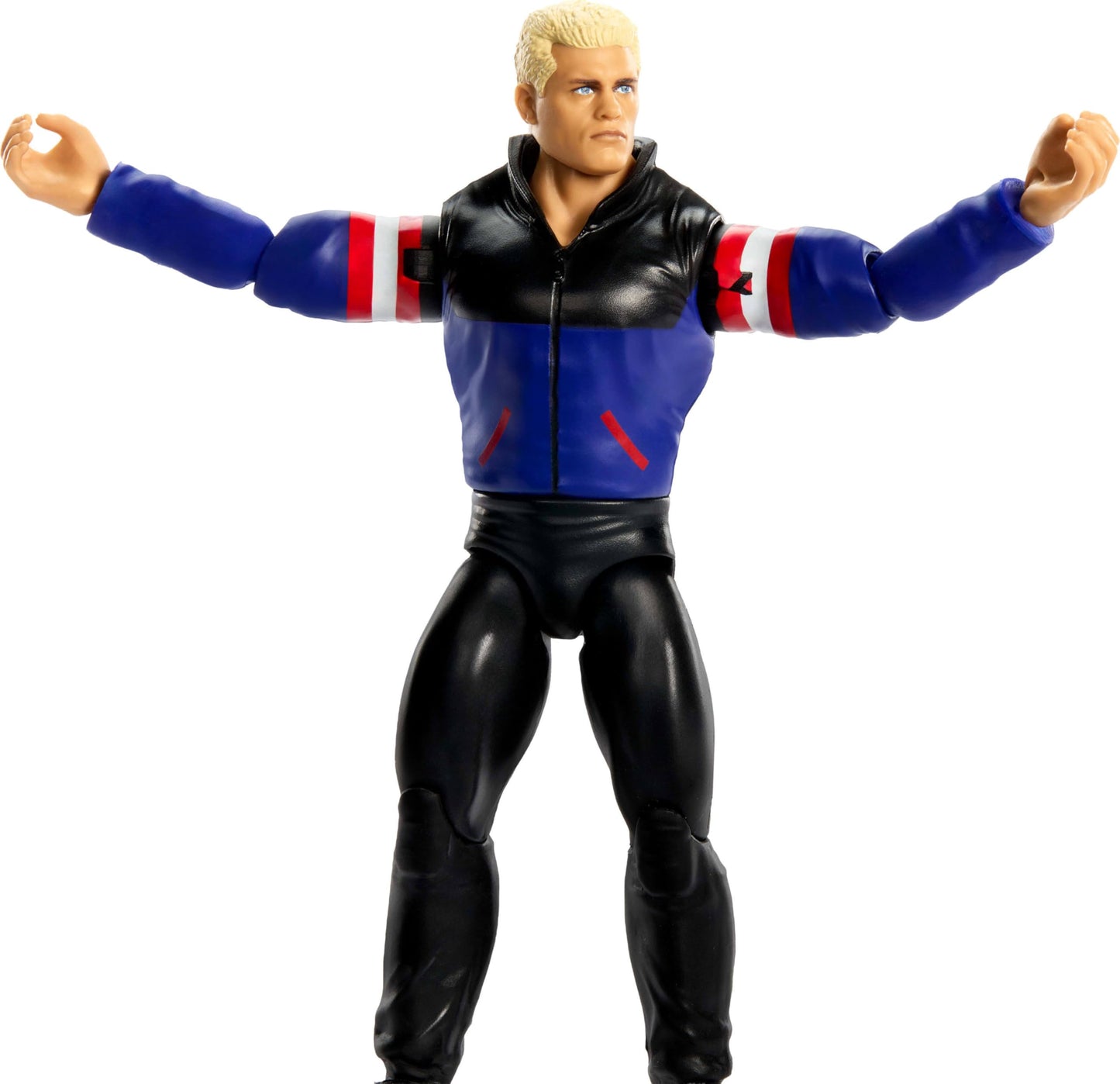 Mattel WWE Cody Rhodes Action Figure, Main Event Series #165, 6-inch Collectible Superstar with 14 Articulation Points & Life-Like Look