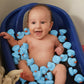 36 Pieces Classic Rubber Duck Bath Toys - No Holes BPA Free Floating Duckies for Boys Baby Shower, Party Favors, Kids Gifts (Blue)