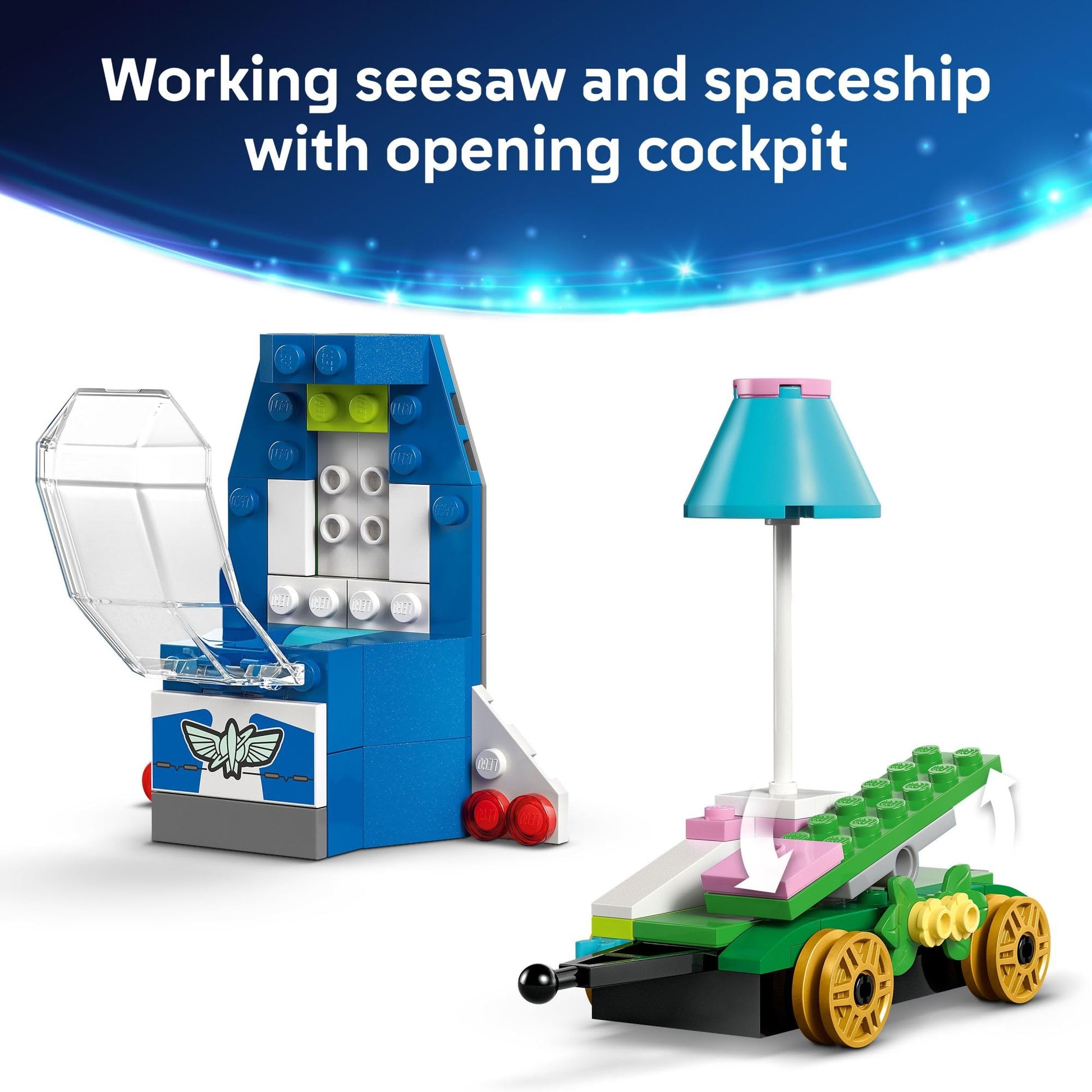 LEGO Disney and Pixar’s Toy Story Celebration Train & RC Car Toddler Toy - Sensory and Pretend Play Building Set for Preschool Boys and Girls, Ages 4+