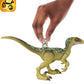 Jurassic World Dominion Human & Dino Pack Dr Ian Malcolm & Velociraptor & Accessories, Authentic Action Figures, Movable Joints, Ages 4 Year & Up