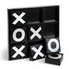 Hathaway Vintage Wooden Tic Tac Toe Set with Board, 9 Pieces
