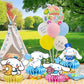 8Pcs Cartoon Dog Honeycomb Table Centerpiece, Kawaii Birthday Party Supplies Table Decorations for Kids Party Decorations