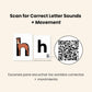 Phonics Flashcards for Kids - Alphabet Letter Sound Cards with Embedded Mnemonics for Early Reading, ABC Flashcards for Preschool & Kindergarten