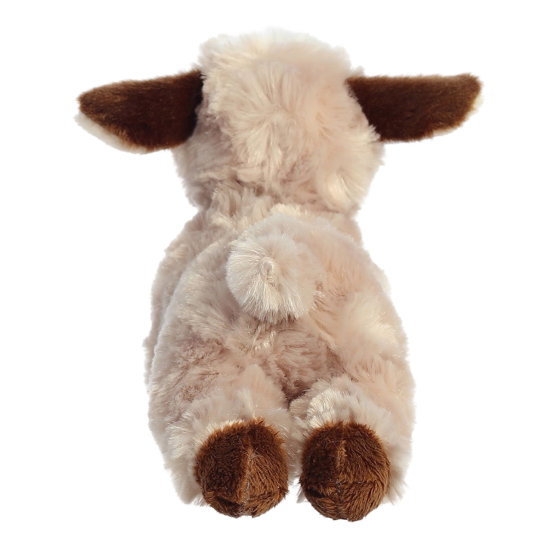 Aurora® Adorable Mini Flopsie™ Paisley Goat™ Stuffed Animal - Mini Companions Ready for Playful Adventures - for Kids All Ages, Toddlers, Adults,