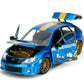 Jada Sonic The Hedgehog 1:24 2012 Subaru Impreza WRX STI Die-cast Car & Sonic Figure, Toys for Kids and Adults