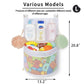 Ligereza Baby Bath Toy Organizer, quick drying? and mould proof, Multiple-Suspension Bath Toy Holder, Large Capacity Multi Use Bathtub Toy Storage