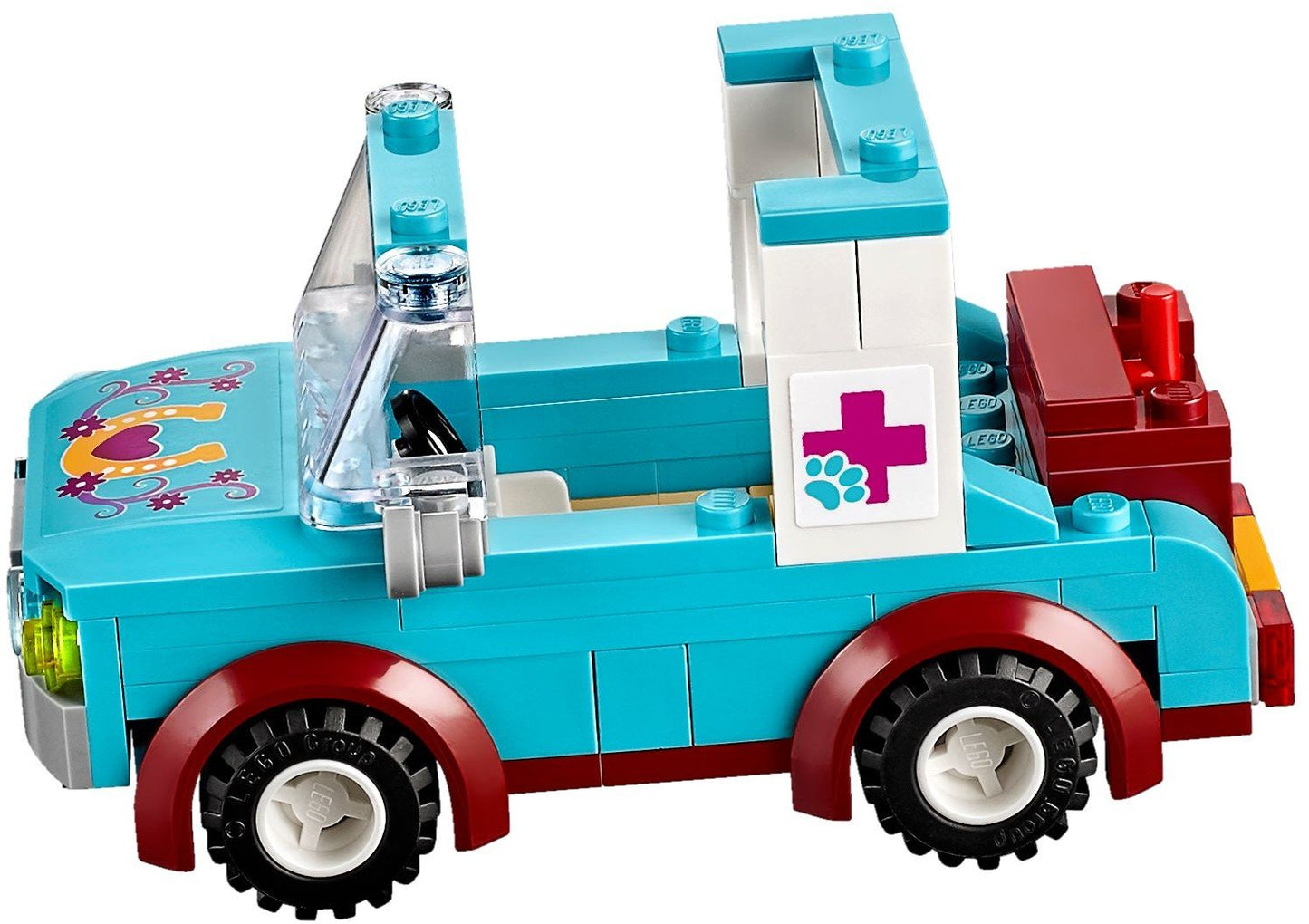 LEGO 41125 Horse Vet Trailer Building Kit, (370 Piece)