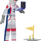 Barbie 65th Anniversary Doll & 10 Accessories, Astronaut Set with Brunette Doll, Rolling Rover, Space Helmet with Flipping Shield & More