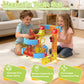 Electric Train Set for Kids, 88PCS Flexible 3D Cube Track STEM Magnetic Toy