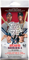Topps 2026 Topps Series 1 MLB Baseball Fat Pack
