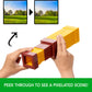 Mattel Minecraft Pixel Spyglass Toy with Pixelating Viewing Lens, Kid-Sized Accessory for Role-Play & Costumes