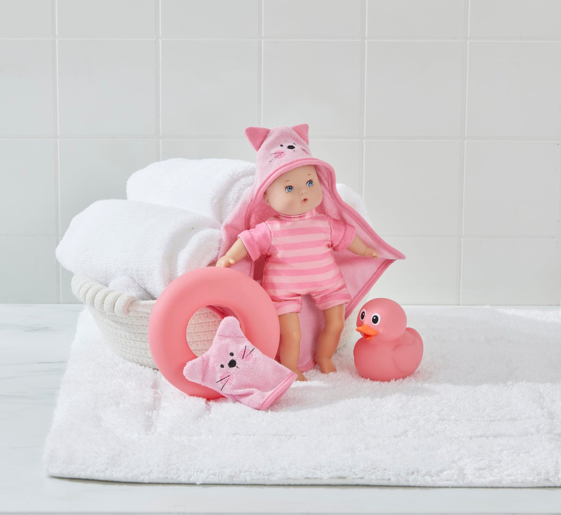 Madame Alexander 8-Inch Splash and Play Cuties Doll, Pink