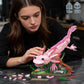 Axolotl Building Set, Compatible with LEGO Animals, Axolotl Toy Building Blocks with Movable Joints & Display Base, Marine Animal Decor Model Kit