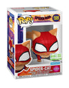 Funko POP! Spider-Man Across the Spider-Verse Spider-Cat #1509, Flocked, Limited Edition, Bobblehead