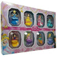 Disney Princesses Sparkling Styles Small Doll Set of 8 Featuring Royal Clips