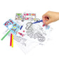 Spidey and His Amazing Friends Stow & Go Activity Kit - 17-Piece Marvel Art Set with Stickers, Crayons, Coloring Pages & Carry Case - Kids Travel Kit