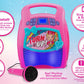 ekids JoJo Siwa Bluetooth Karaoke Machine, Portable Bluetooth Party Speaker with Microphone for Kids, Speaker with USB Port to Play Music
