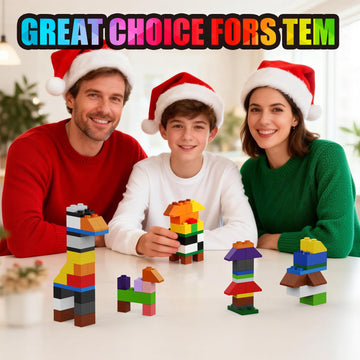 1x1 Bricks Bulk 500 Pieces? Classic Basic Parts Building Creative Play Set Blocks Toy Accessories Compatible with Lego 3005 Major Brands (Pink)