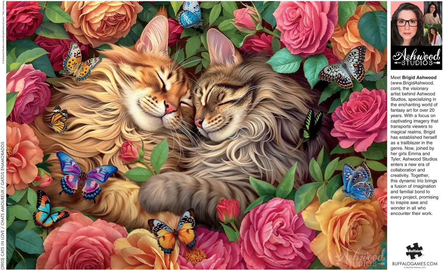 Buffalo Games - Cats in Love - 500 Piece Jigsaw Puzzle for Adults
