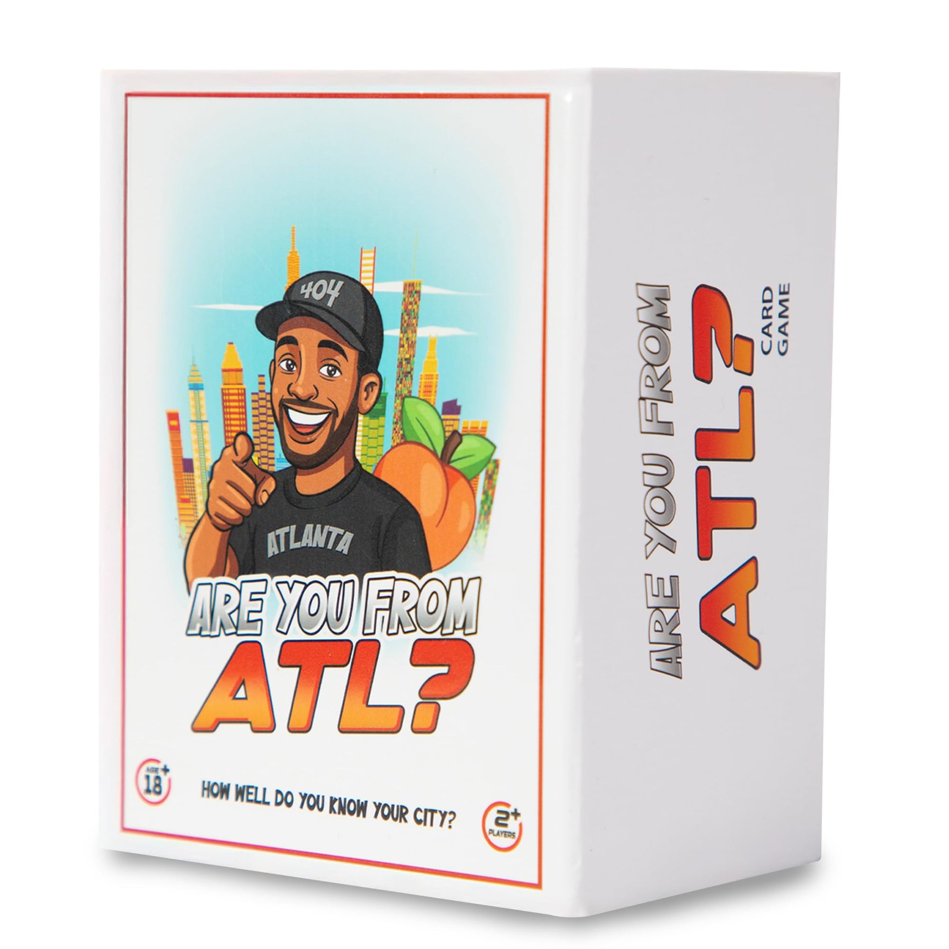 Are You From ATL? Atlanta Trivia Card Game, Adult Party Game for Locals and Visitors, ATL Culture and History Quiz Cards, Ages 18+