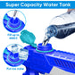 WOLKEK Water Guns for Kids Adults, 4 Pack 400CC Long Range High Capacity Squirt Guns Toy, Pool Toys Water Toys for Swimming Pool Beach Sand Outdoor