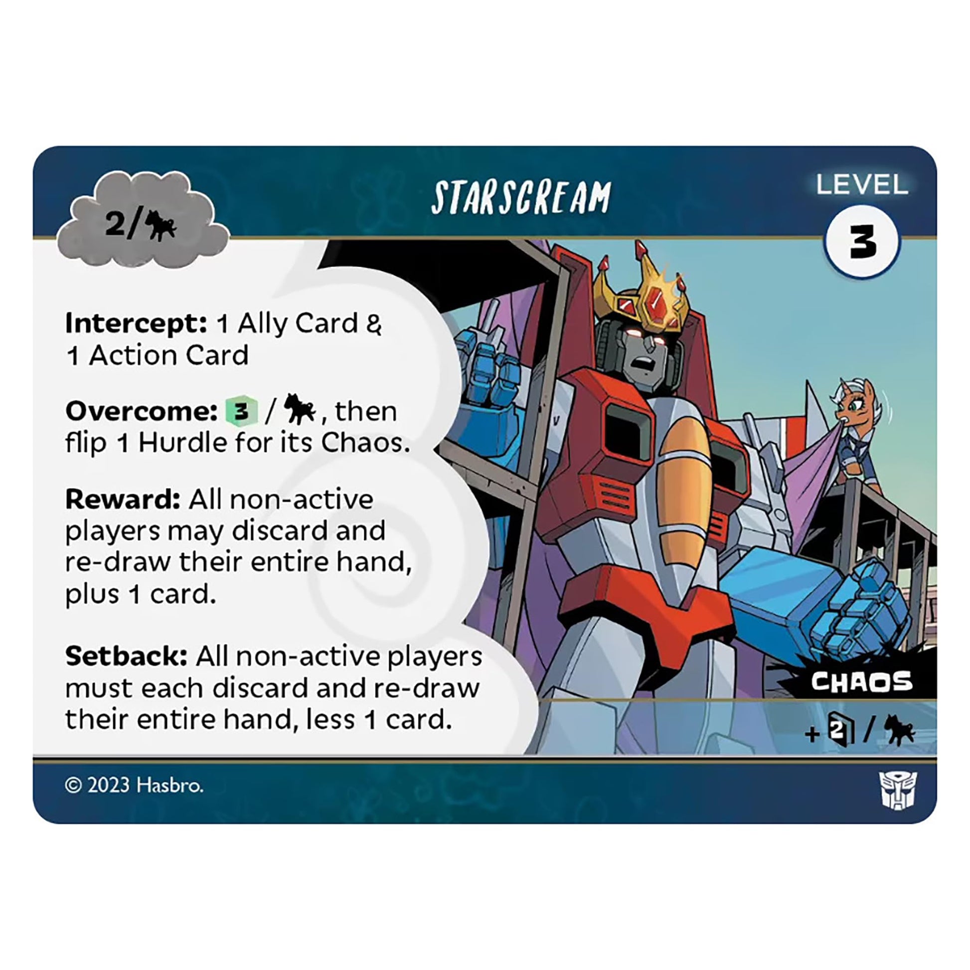 Renegade Game Studios My Little Pony Deck Building Game: Transformers Crossover Expansion with Autobots & Mane Six