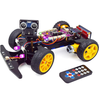 Adeept Smart Robot Car Kit for Arduino IDE, STEM Educational DIY Robotics