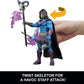 Masters of the Universe Feature Figure Havoc Staff Attack Skeletor, Twist & Release Action Move, 5.5 Inch & Accessory, 2026 Movie Accurate Villain Toy