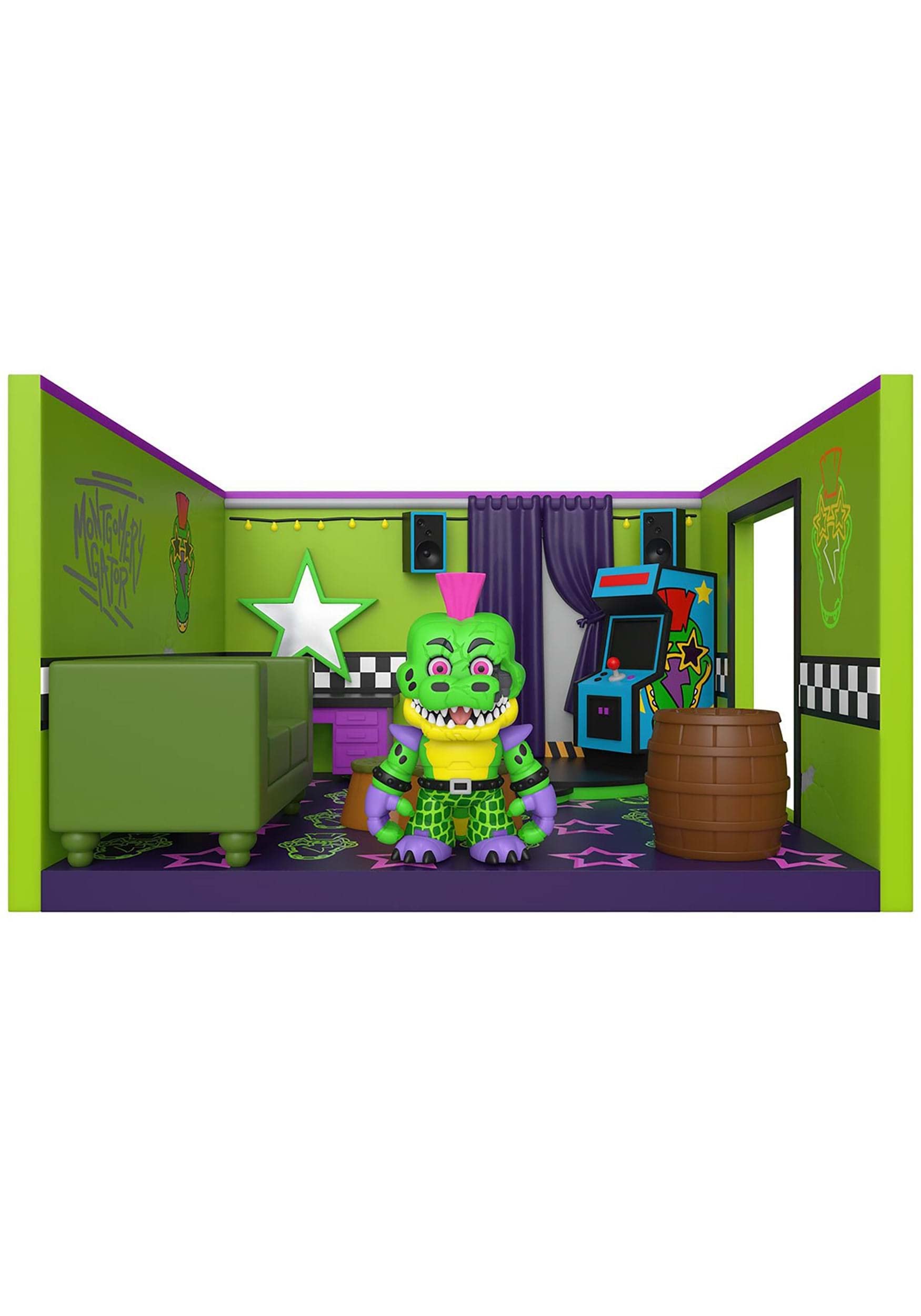 Funko Five Nights at Freddy's (FNAF) Snap: Montgomery Gator with Dressing Room - Collectable Vinyl Figure - Gift Idea - Official Merchandise - for