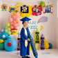 10 Pcs Kindergarten Graduation Picture Frame Crafts Kits Congrats Grad Photo Frame with Apple Bus Stickers DIY Photo Props for 2025 Graduation Party