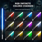 PKSTVB Upgrade App Control LK Dueling Lightsaber, Smooth Swing 16 Sound Effects 3 Light Effects, 16 Colors and Infinite Change Metal Light Saber