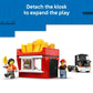 LEGO City Fries Food Truck Building Toy for Kids - Pretend Play Truck Toy for Boys & Girls, Ages 5+ - Mobile Restaurant Playset W/2 Minifigures