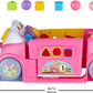Fisher-Price Baby Learning Toy Laugh & Learn Crawl Around Car Activity Center with Smart Stages for Infants Ages 6+ Months, Pink