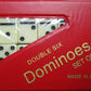Dominoes Double Six Game Mini Travel Set of 28 Travel Game Tile Size is 1 5/8 inch x 3/4 inch x 1/4 inch for Travel, Case Color May Vary.