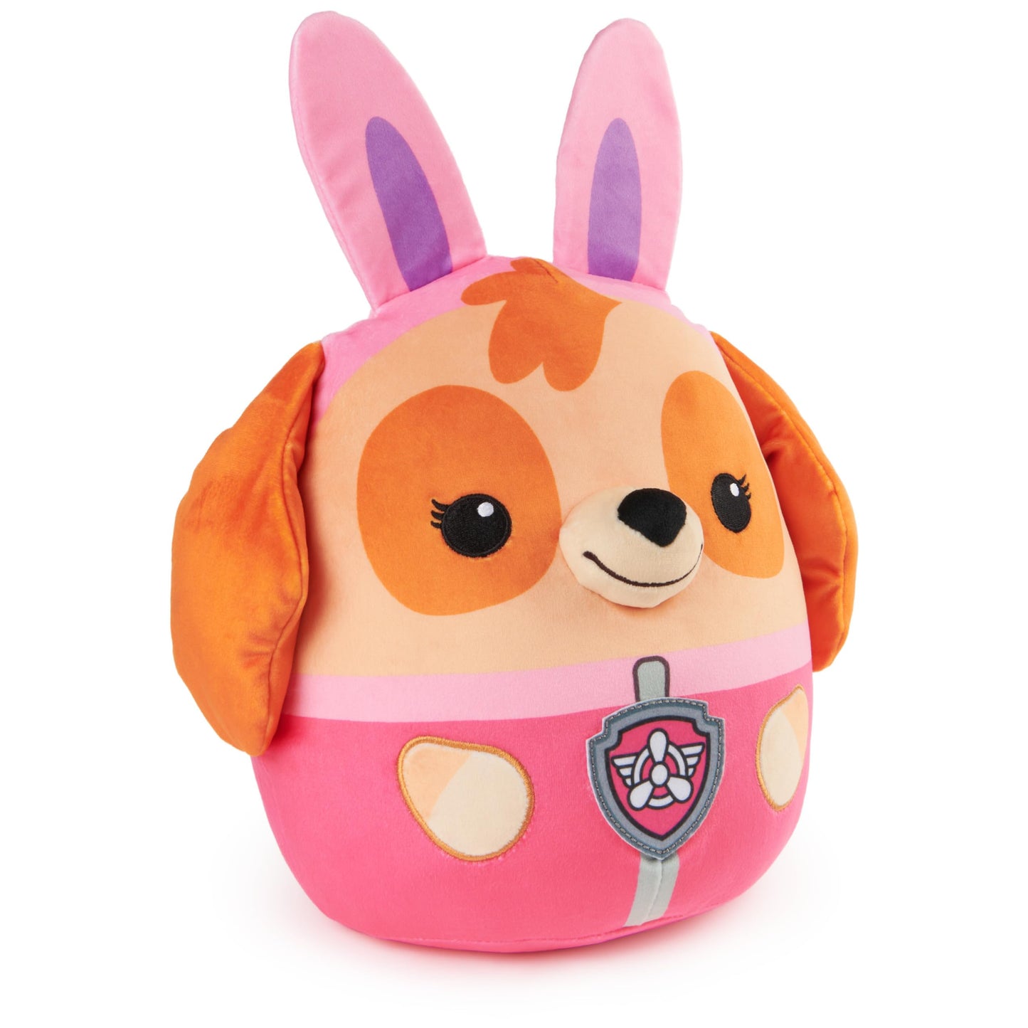 PAW Patrol Easter Bunny Skye Squish Plush, Official Toy from The Hit Cartoon, Special Edition Squishy Stuffed Animal for Ages 1 and Up, 12”