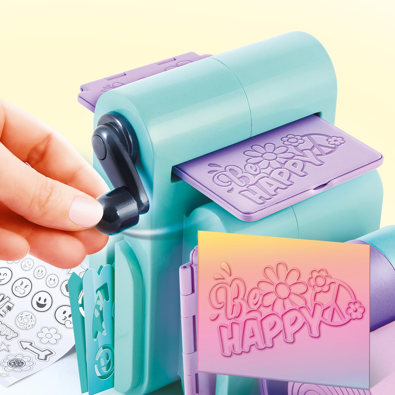 Canal Toys Style 4 Ever Scrapbooking Station; Unique 3-in-1 Scrapbooking Station That Includes Embossing Machine, Tape/Sticker Dispensers, Over 150
