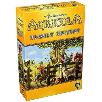 Agricola Board Game Family Edition Strategy Board Game Board Games for Adults and Kids Family Board Game Ages 8 and up 1-4 Players Average Playtime 45