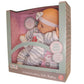 Goldberger Baby's First 19" Unbelievably Soft Baby Doll in Gray Striped PJs. Patented "Air Pillow" Tummy - Super Light and Huggable - For Toddlers 2