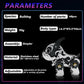 3D Metal Puzzles for Adults, Metal Model Kits for Adults, Mechanical BullDag Steel 3D Puzzle Stainless Steel Ornaments for Men Women Art Craft Gifts