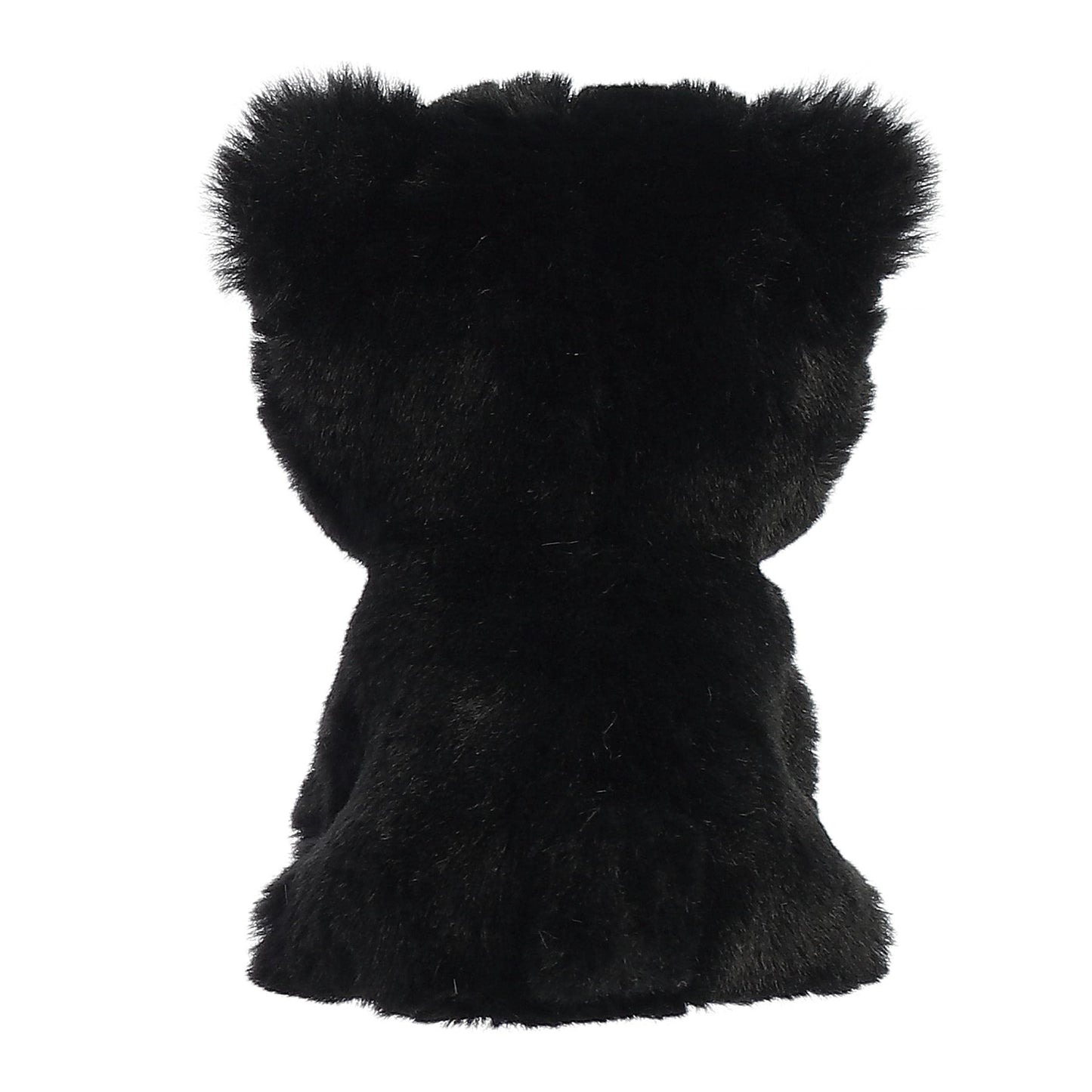 Aurora® Responsibly Made Eco Nation™ Mini Black Bear Stuffed Animal - Ideal for Playtime Adventures - Perfect for Birthdays or Just Because - Black 4