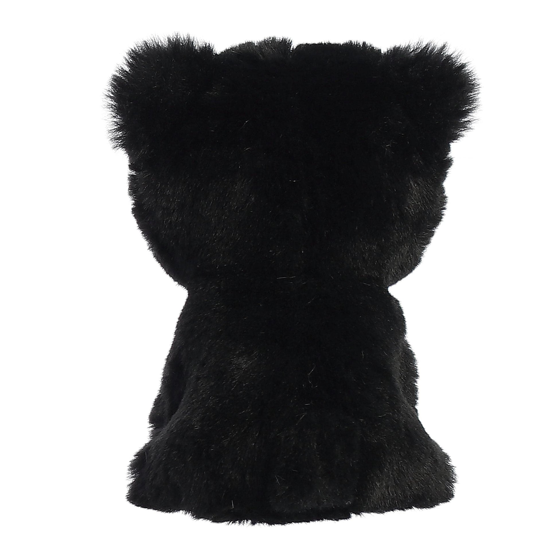 Aurora® Responsibly Made Eco Nation™ Mini Black Bear Stuffed Animal - Ideal for Playtime Adventures - Perfect for Birthdays or Just Because - Black 4