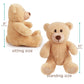 BenBen Teddy Bear Stuffed Animals, 8 inch Teddy Bear Bulk, 2 Pack Baby Bear Plush Toy for Baby Shower Easter Decoration, Gift for Boys Girls