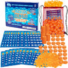 Pool Bingo Diving Game for Adults, Kids- Swim for & Call 75 Sinking Numbers