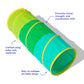 LOVEVERY | The Organic Cotton Play Tunnel | Pop-Up & Collapsible Play Tunnel with Organic Cotton Carrying Case, Toddler Gift for Indoor and Outdoor