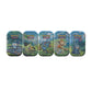 Pokémon TCG: Sinnoh Stars Mini Tin - Chimchar, Pachirisu (2 Booster Packs & 1 Pokémon Art Card),Multicolor