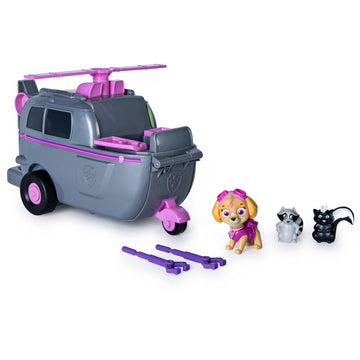 Paw Patrol, Skye’s Ride N Rescue, 2-in-1 Transforming Playset and Helicopter, for Kids Aged 3 and Up