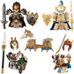 GoAssemb Medieval Knight Armor Weapons Accessory Set, Designed for Mini Soldier/The Knights of The Round Table, MOC Bricks Parts Sets for Display