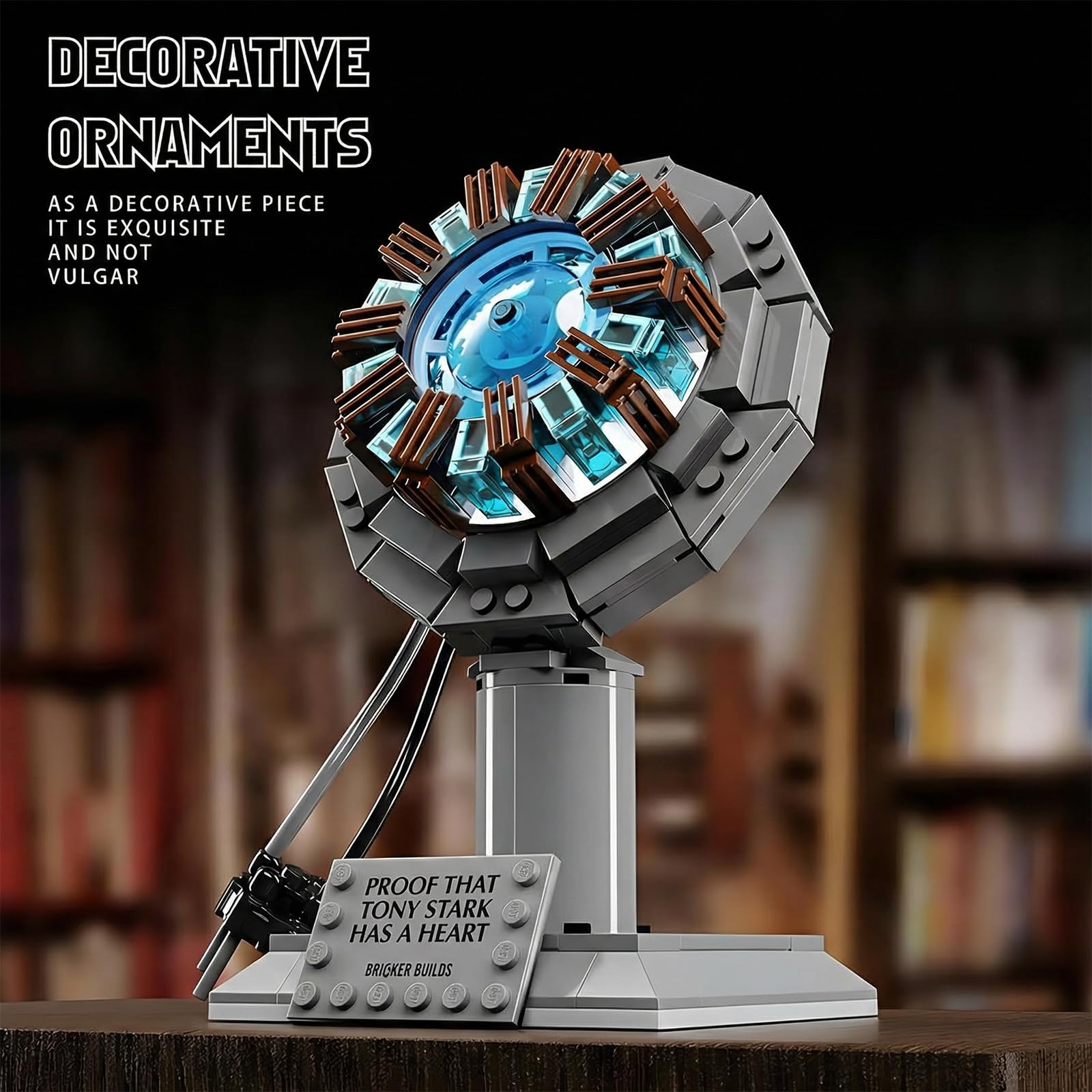 APENGBAOL Arc Reactor Building Block Set, A Model Toy Proof that Tony Has A Heart,A Gift for Adults and Children